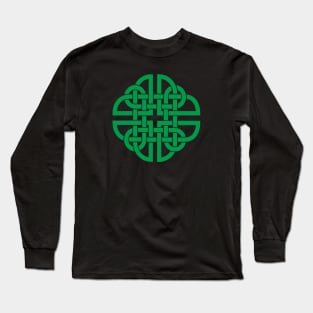 Celtic Knot Shield - St. Patrick's Day Long Sleeve T-Shirt